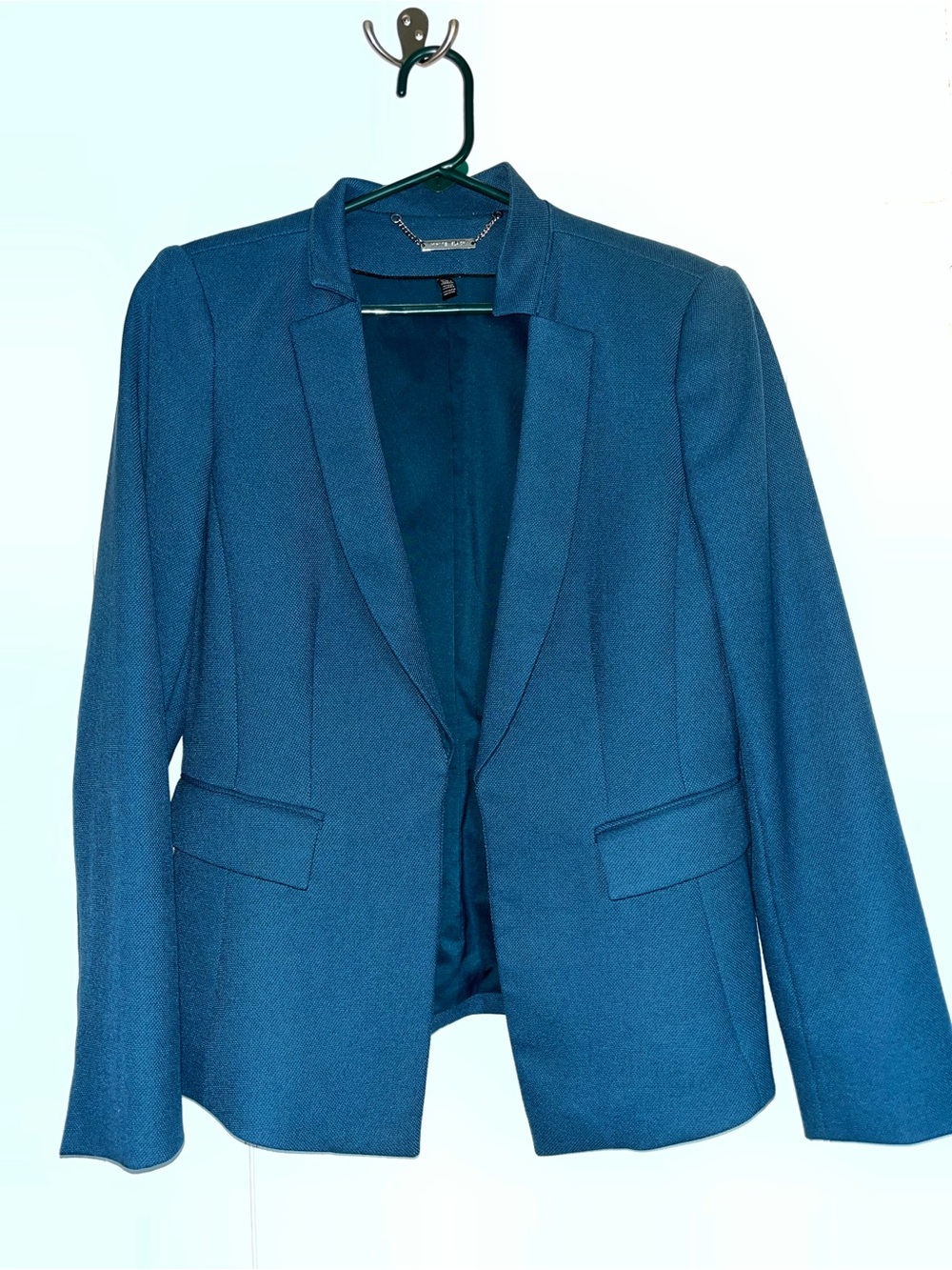 WHBM, Classic Teal Tailored Blazer - Women's Jacket